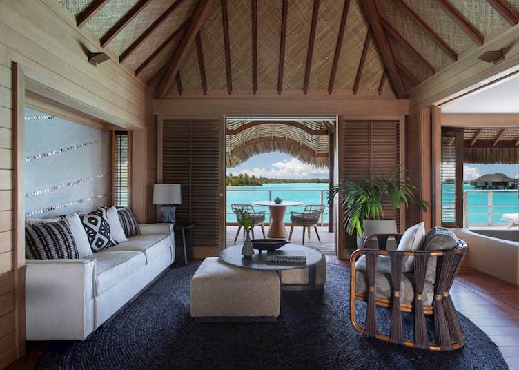 Water bungalow, Four Seasons Resort Bora Bora