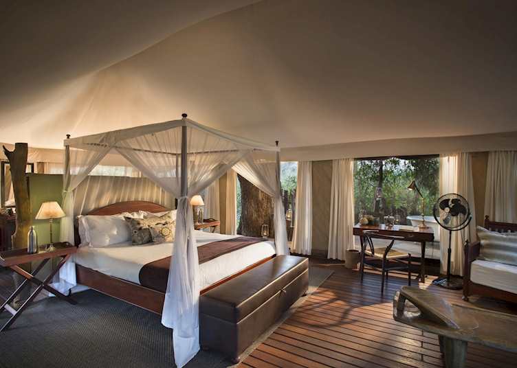Tented suite, Kanga Camp