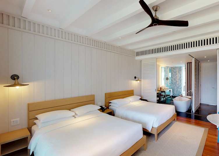 Ocean view double queen room