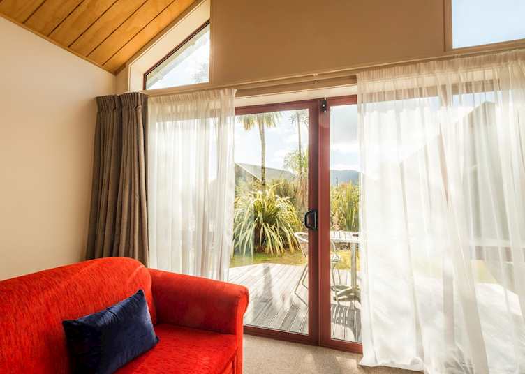 Sitting area in room at Glenfern Villas