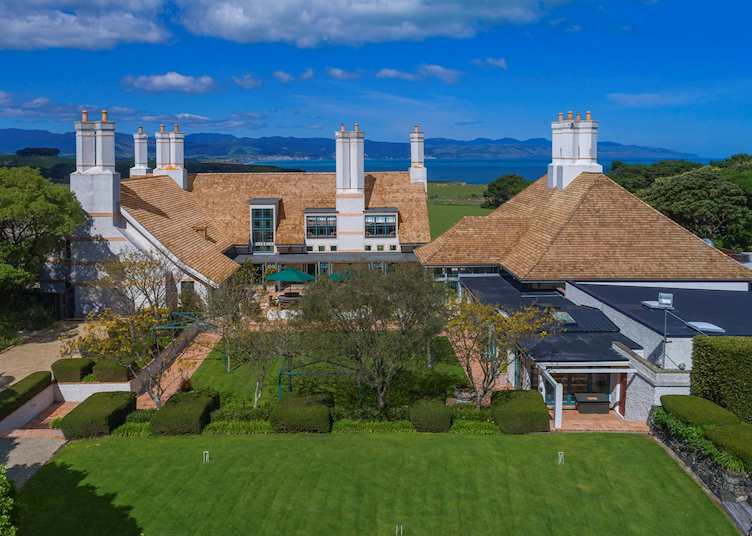 Wharekauhau Country Estate exterior view