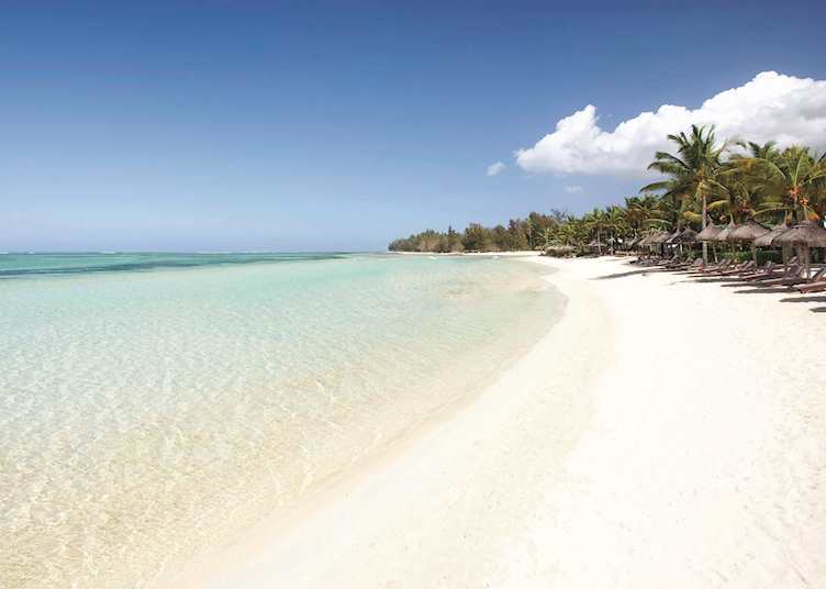 The beach at Heritage Awali Golf Resort and Spa