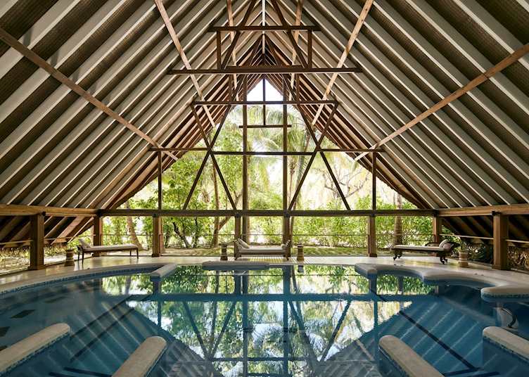 COMO Cocoa Island's Hydrotherapy pool