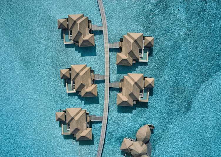 The water villas at COMO Maalifushi