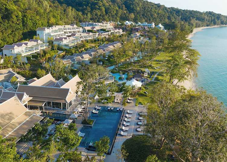 Banyan Tree Krabi from above