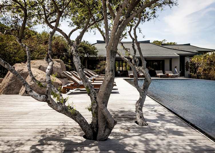 Residence pool of the Amanoi