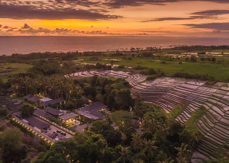 Sunset over Nirjhara