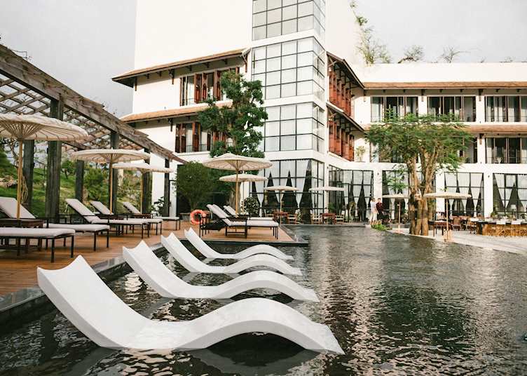 Pool area, aNhill Boutique
