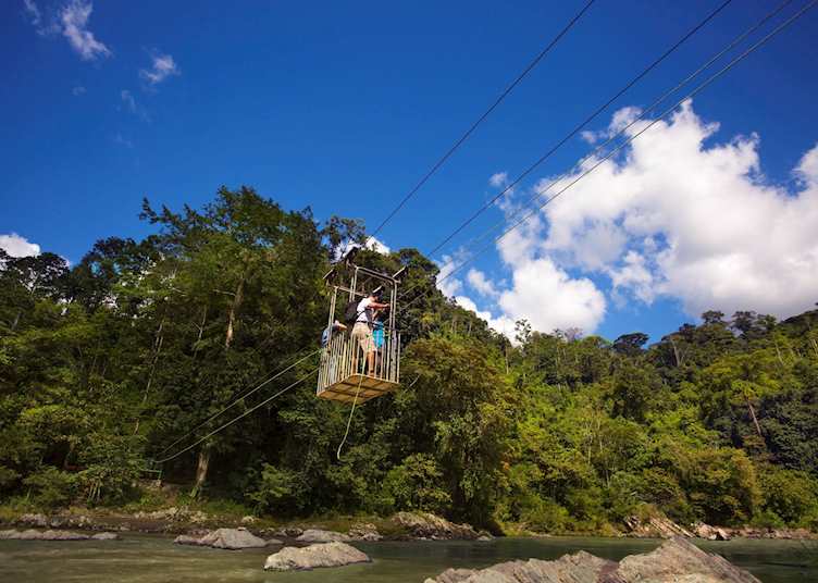 Cable Car, Pacuare Lodge