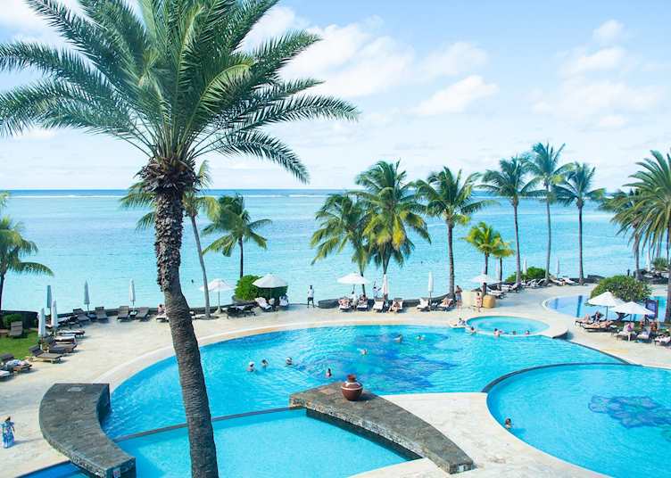 Swimming pool, The Residence Mauritius