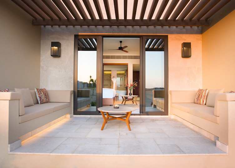 Terrace room, Alila Hinu Bay
