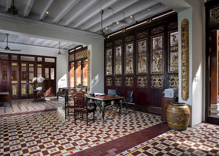 Reception area, Seven Terraces