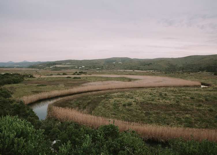 Aerial views from Emily Moon River Lodge