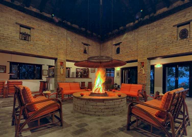 Bar area, Tiger Mountain Lodge