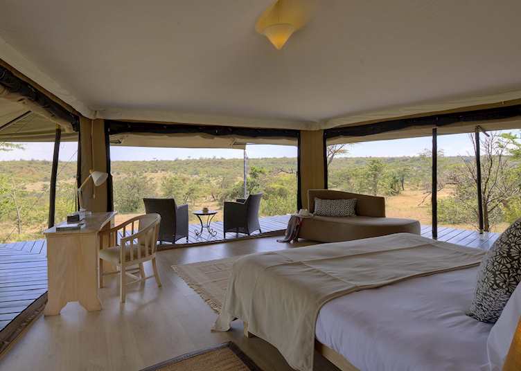 Bedroom view, Kicheche Valley Camp