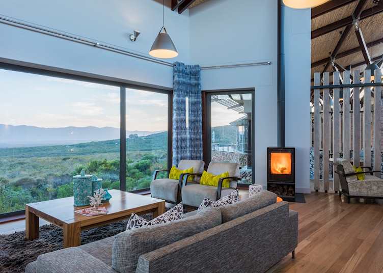 Lounge area, Grootbos Forest Lodge