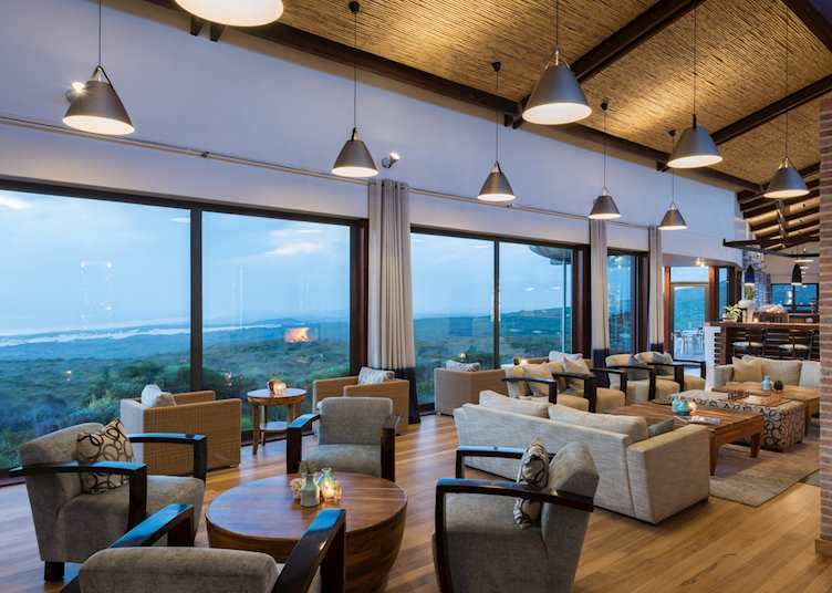 Main lounge area, Grootbos Forest Lodge