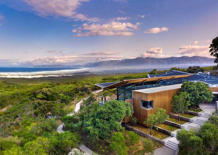 Aerial view, Grootbos Private Nature Reserve