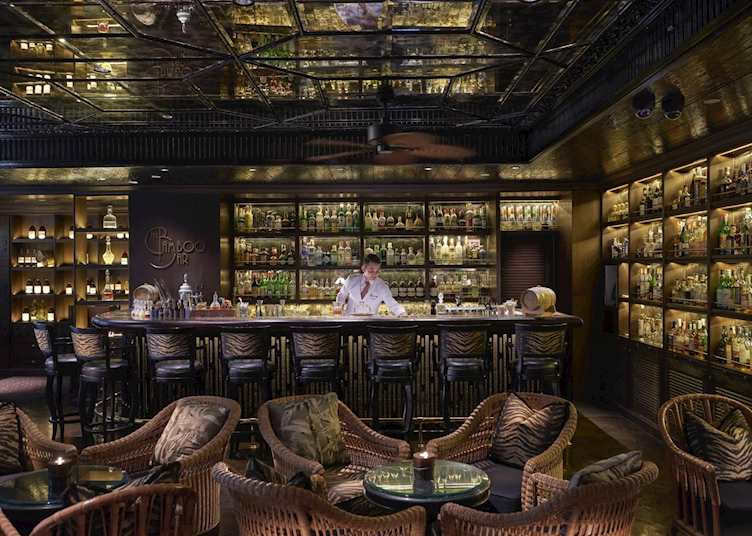 Bamboo bar, Mandarin Oriental