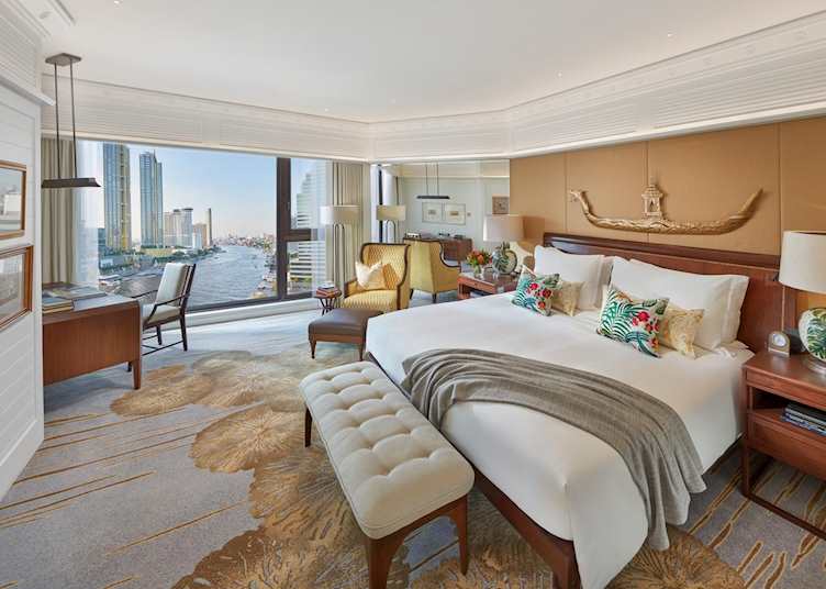 Deluxe suite, Mandarin Oriental Bangkok