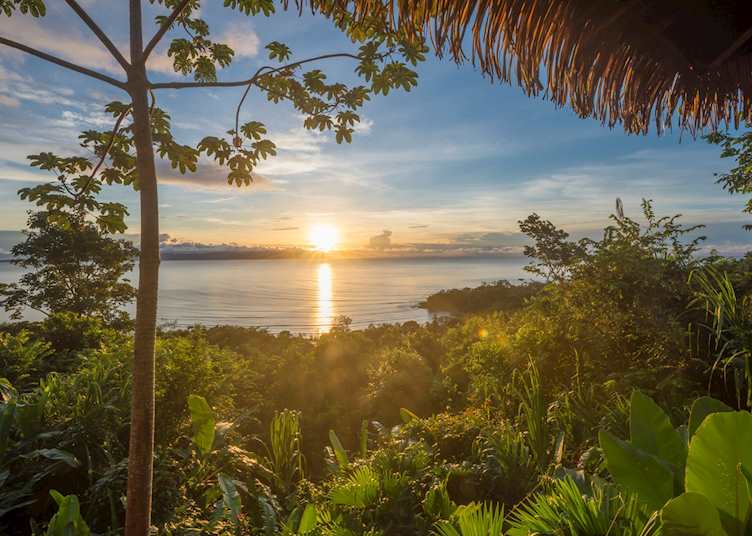 Sunset, Lapa Rios