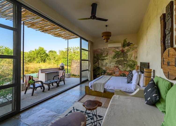 Room view from Utsav Camp Sariska