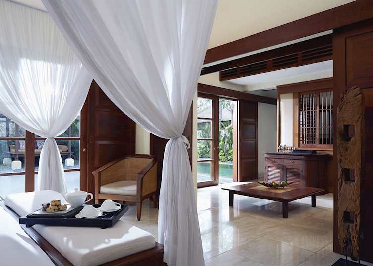 Villa bedroom, Jimbaran Puri