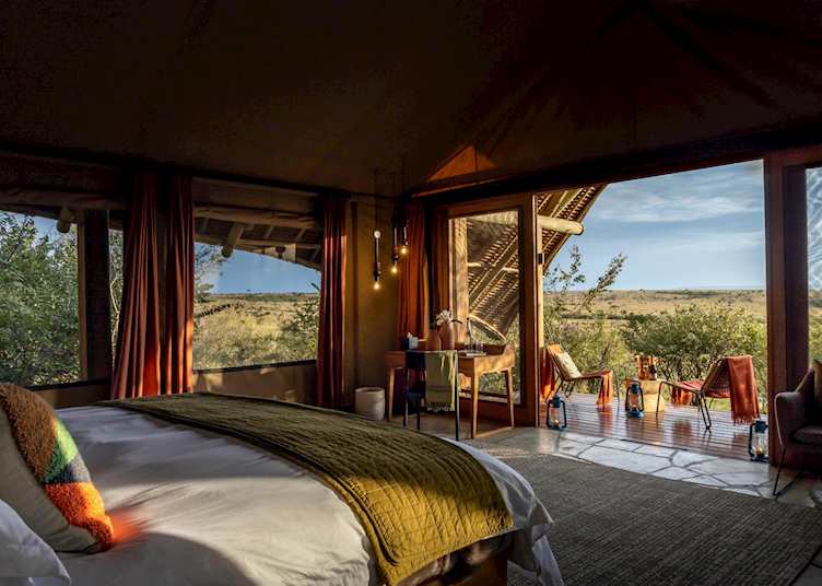 Room view from Asilia Naboisho Camp