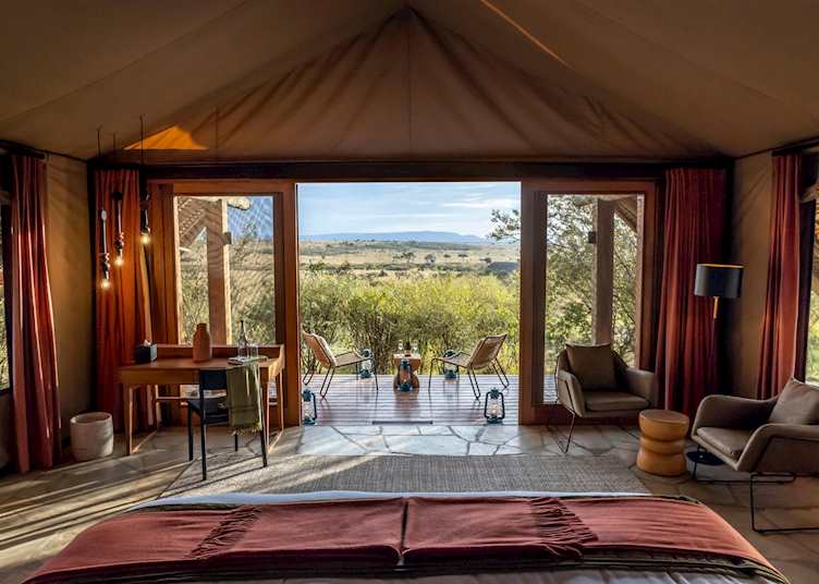 Room view from Asilia Naboisho Camp