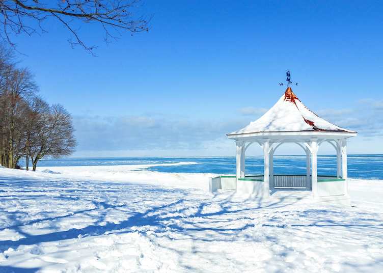 Niagara-on-the-Lake in winter, Ontario