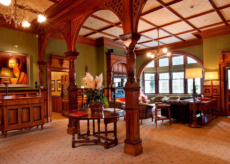 Otahuna Lodge reception