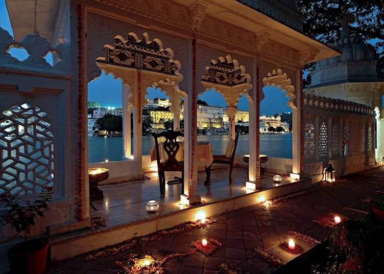 River terrace, Amet Haveli