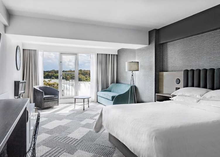 Sheraton Fallsview Hotel falls view room, Niagara Falls