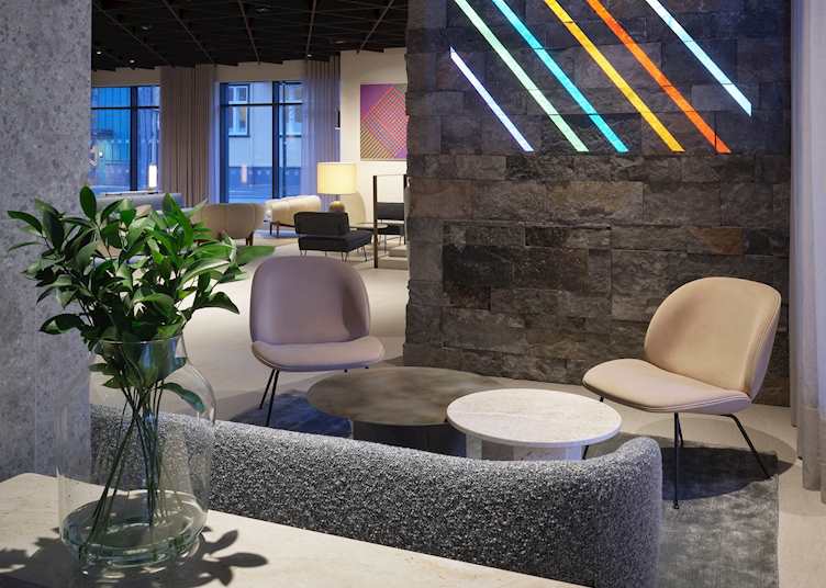 Lobby, Iceland Parliament Hotel 