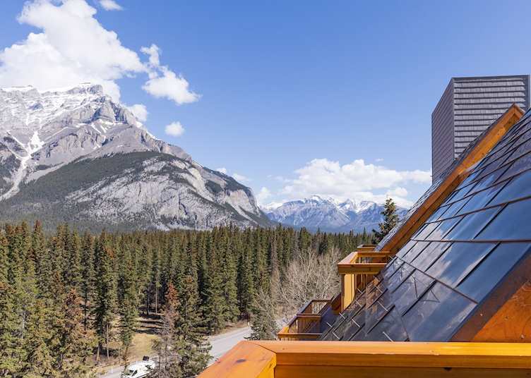 Hotel Canoe Banff views