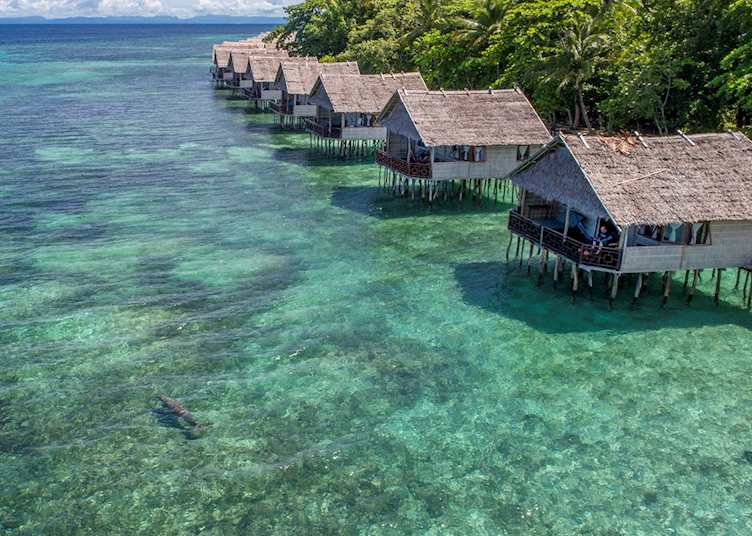 Over water villas - Papua Paradise Eco Resort