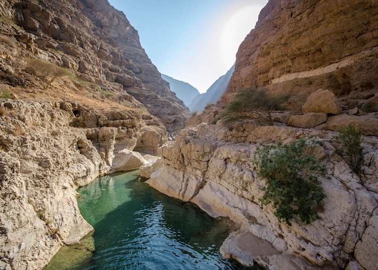 Wadi Shab excursion, Oman