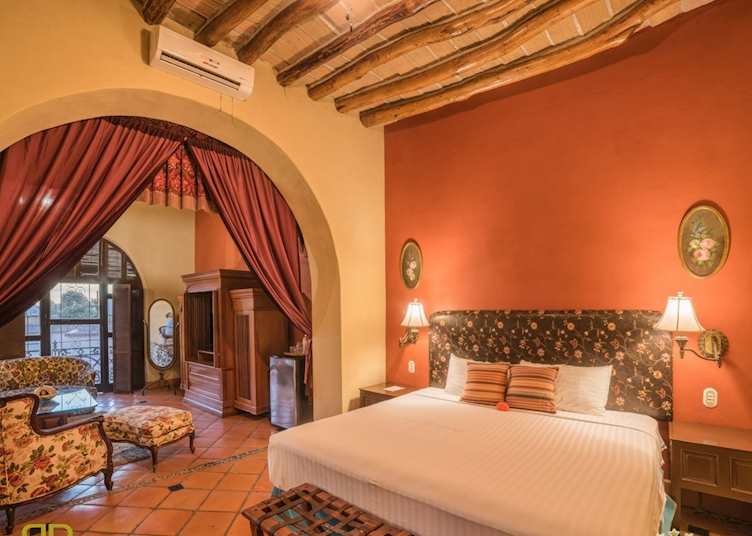 Guest room, Posada del Hidalgo
