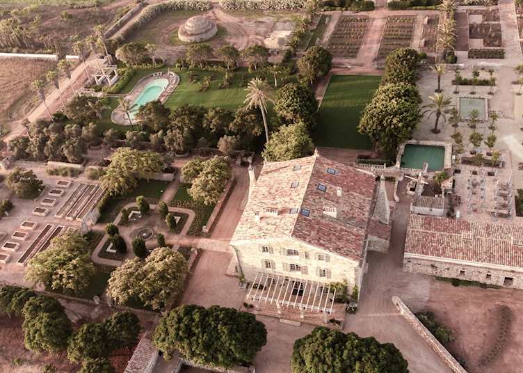 Aerial view, Vestige Son Vell 