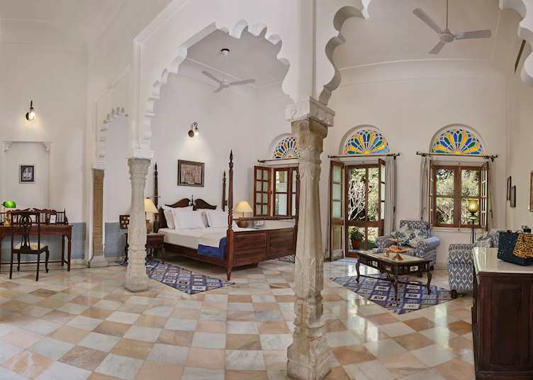 A deluxe suite at Dev Shree