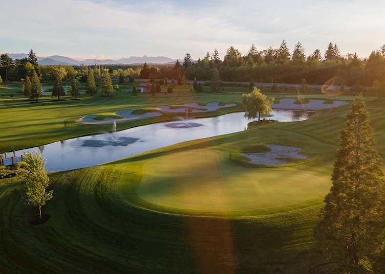 Golf course, Naturally Pacific Resort, Campbell River