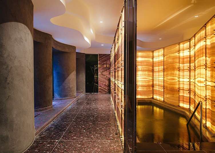 Plunge pool at Hotel Bellevue  Lošinj, Croatia