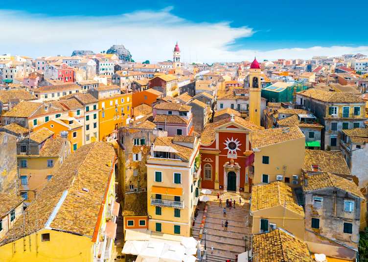 Corfu Old Town, Corfu, Greece