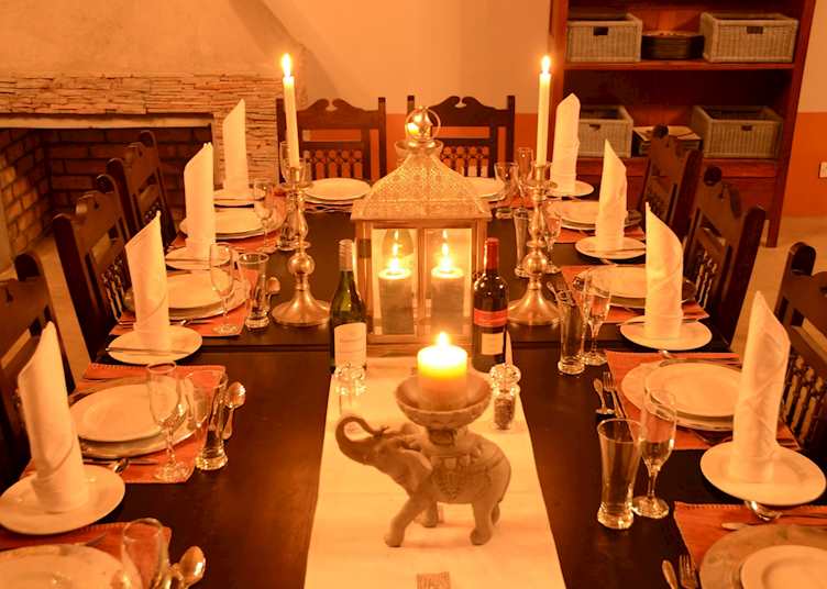 Dining area, Camelthorn Lodge