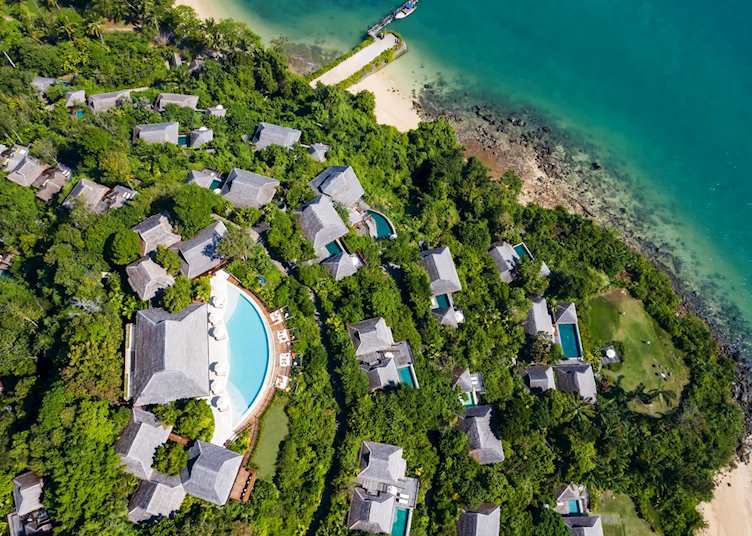 Six Senses Yao Noi - aerial view