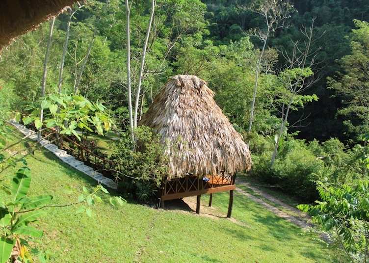 Cabin view, Black Rock Lodge, Belize