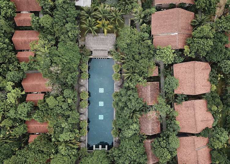 Aerial View, Pilgrimage Village Hotel