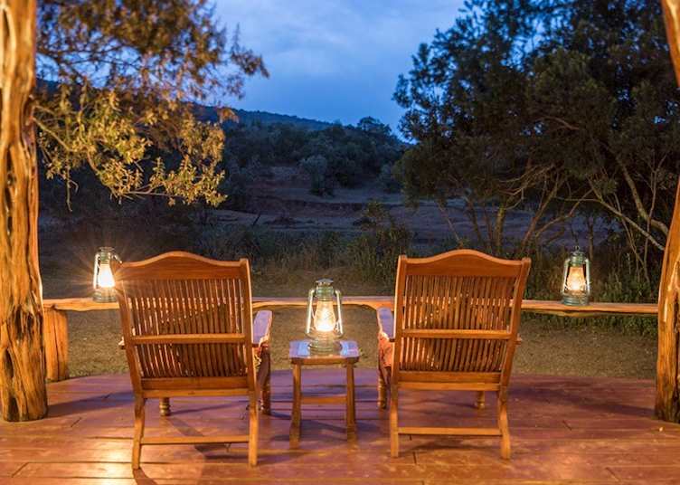 View from the veranda, Acacia House