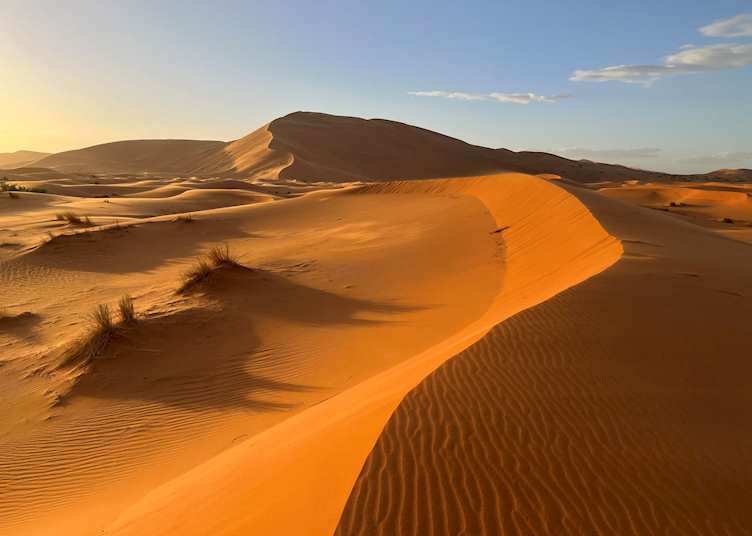 The Erg Chebbi, Morocco