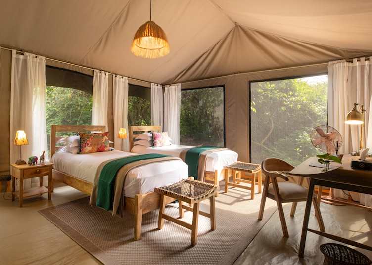 Family tent, Rekero Tented Camp